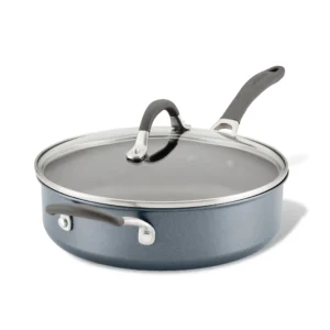 5-Quart A1 ScratchDefense™ Nonstick Saute Pan with Lid