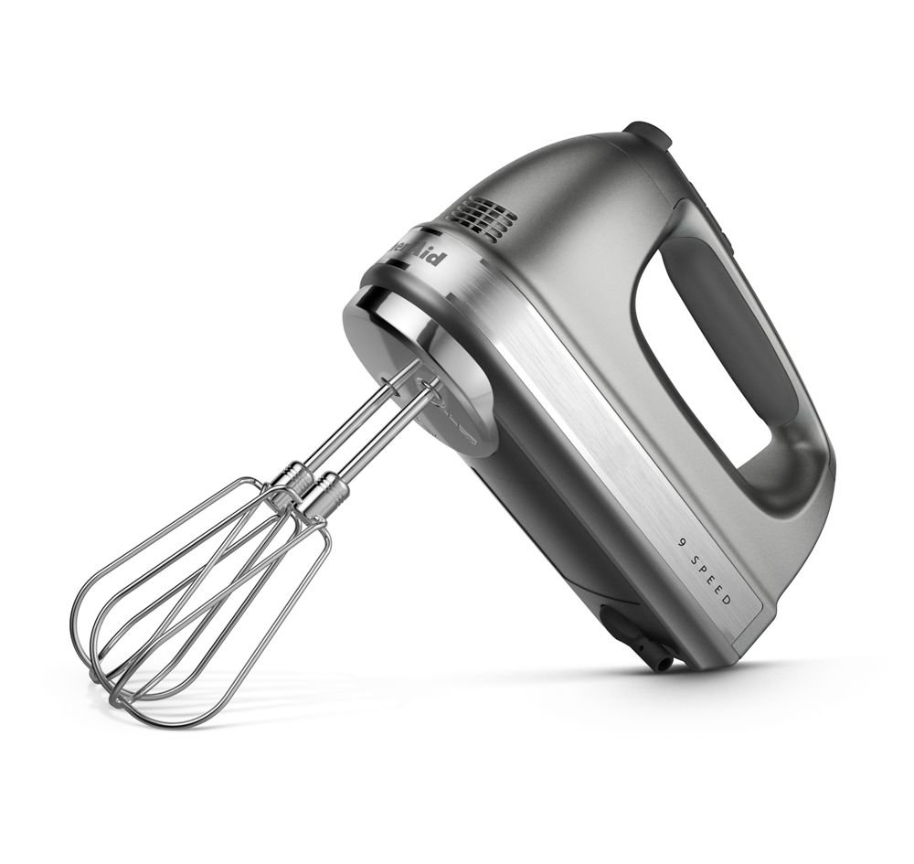 9-Speed Hand Mixer - Contour Silver