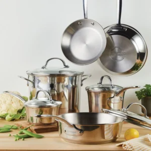 Millennium Stainless Steel 10-Piece Cookware Set