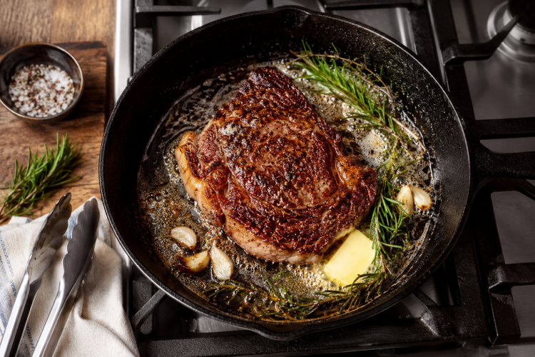 Cast Iron Skillet Steak