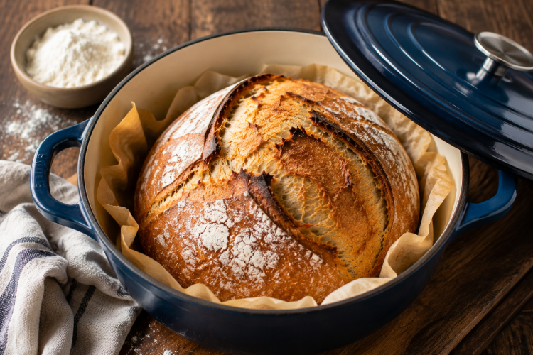 Dutch Oven No-Knead Bread
