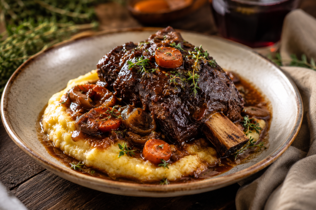 Dutch Oven Braised Short Ribs