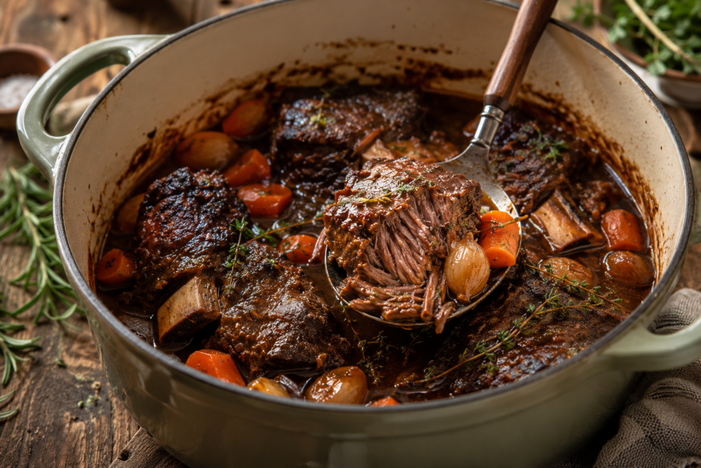 Dutch Oven Braised Short Ribs